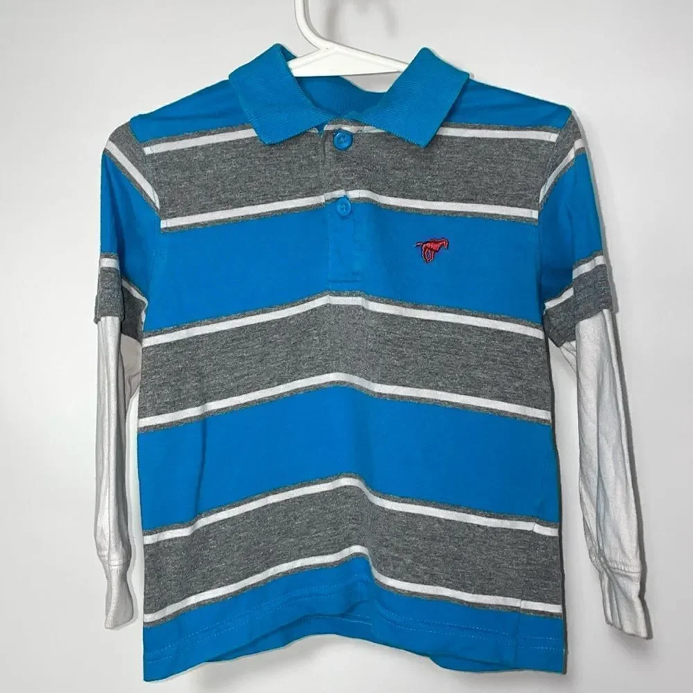 Wrangler jean co. Long sleeve kids shirt